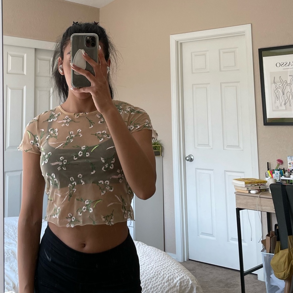 Urban Outfitters Mesh Shirt